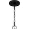 Quoizel Calliope Chandelier 6 Lights Matte Black CPE5025MBK - alternate 2